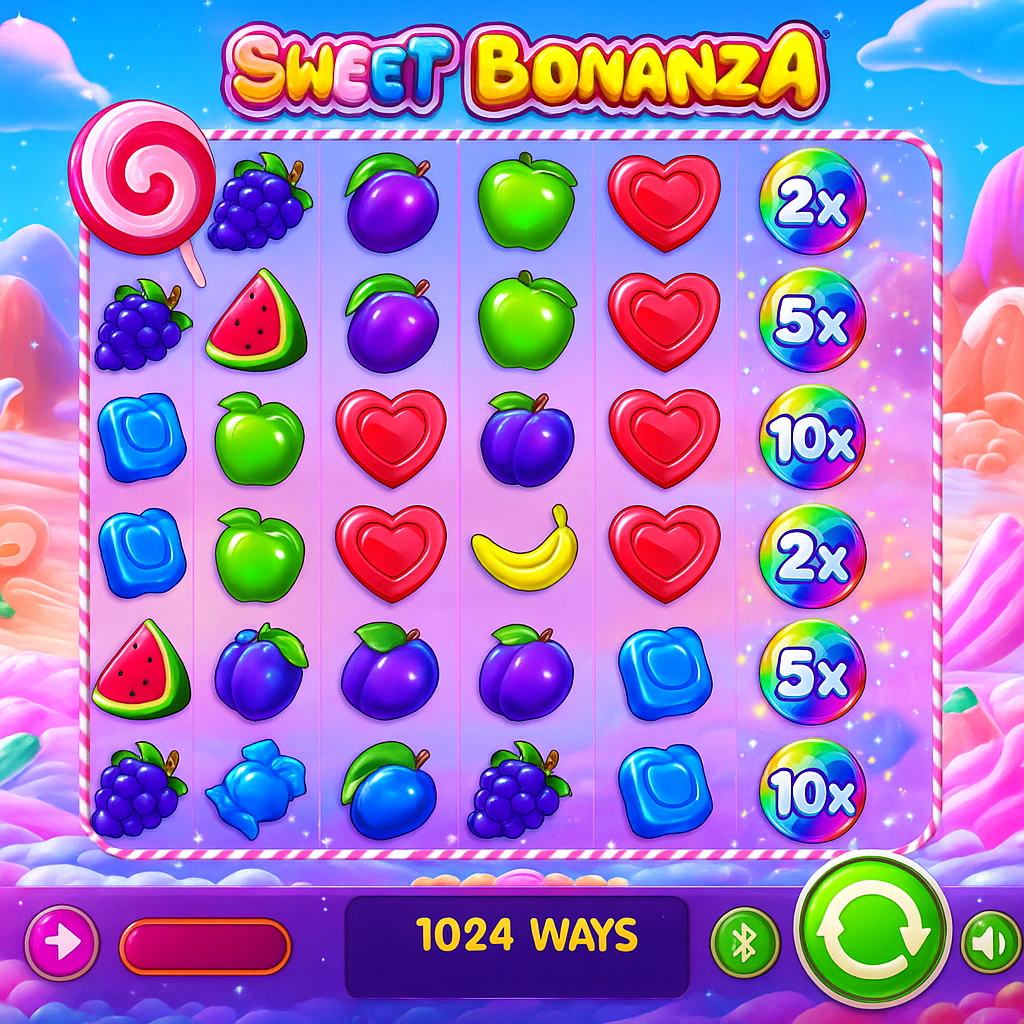 Casinight - Sweet Bonanza Slot Game by Pragmatic Play